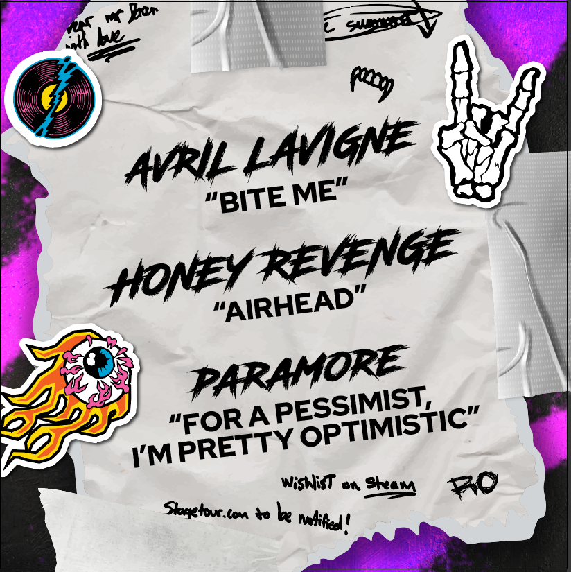 Stage Tour Setlist Grows to 10 Songs with Avril Lavigne, Paramore & Honey Revenge