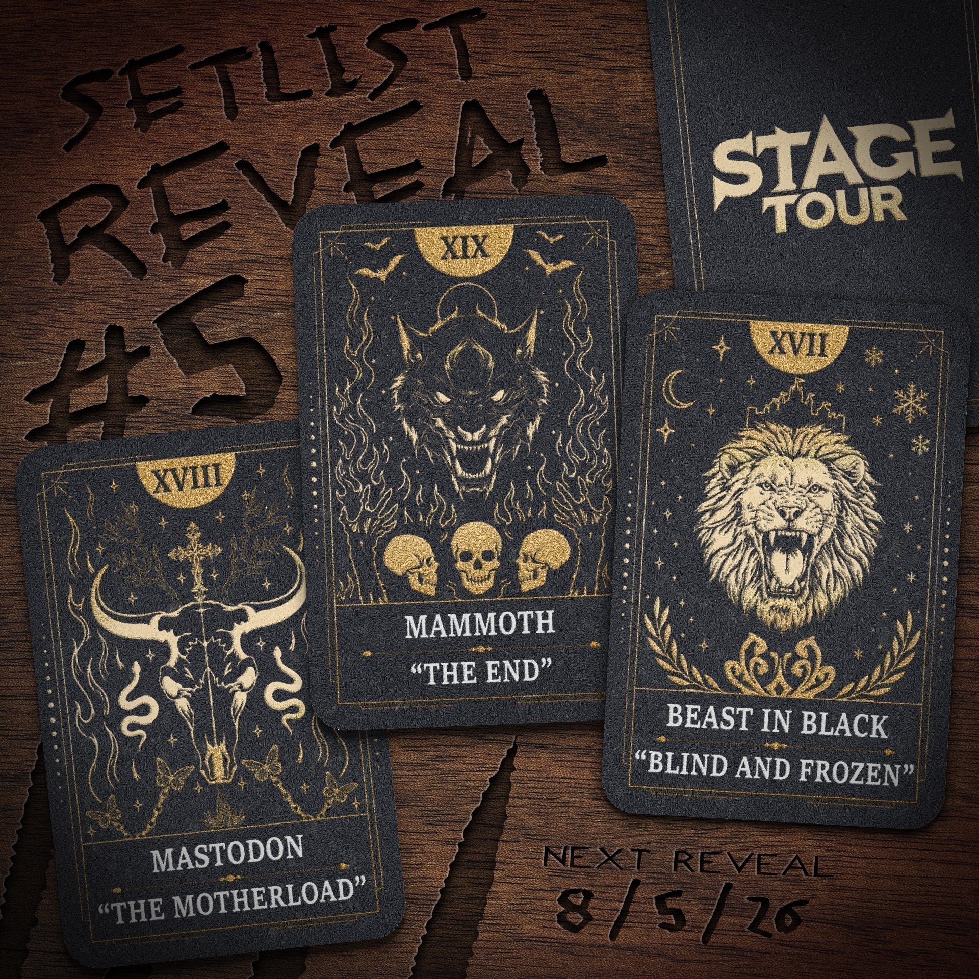 3 Monster Tracks Join the Stage Tour Setlist
