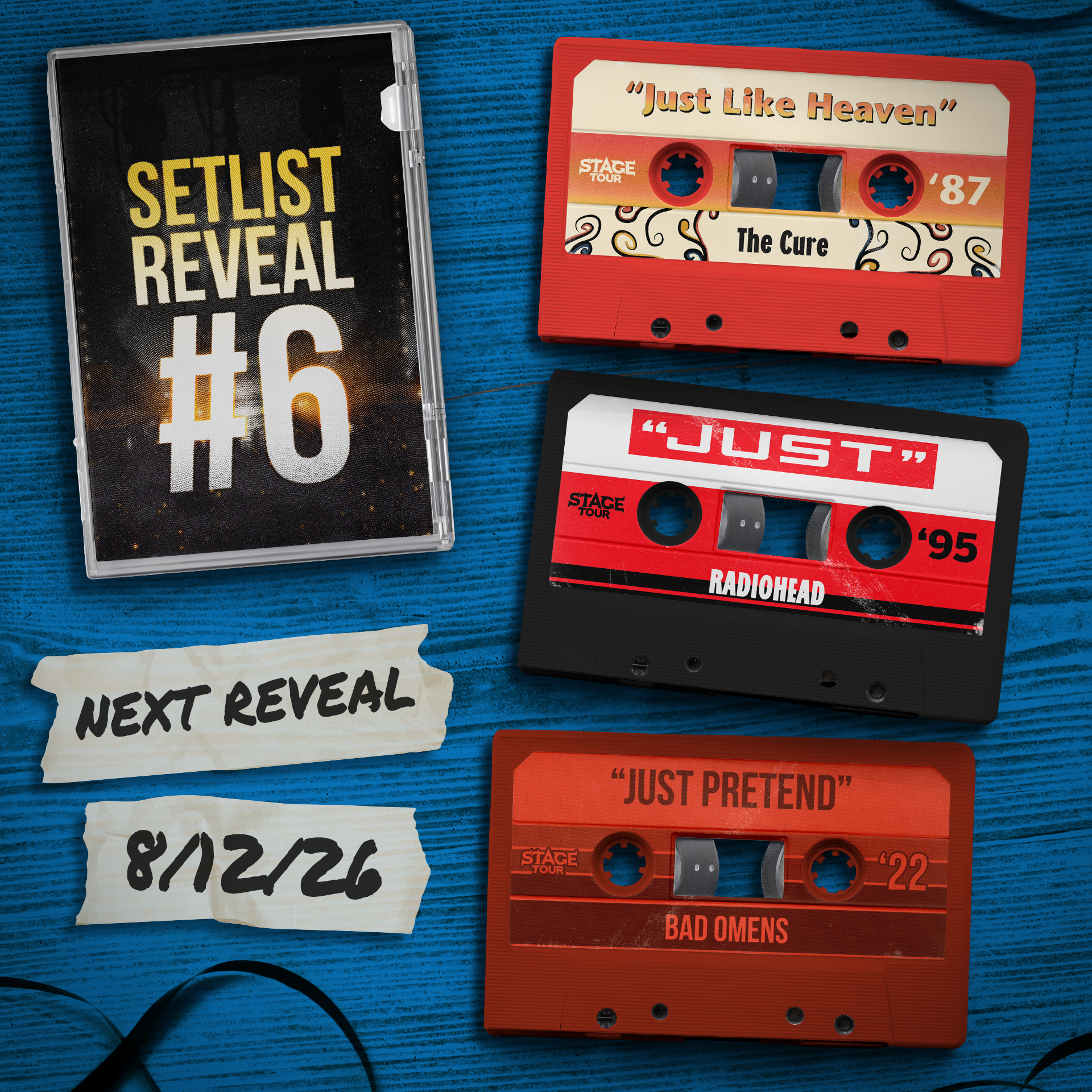 Stage Tour Setlist Reveal #6: The Cure, Radiohead & Bad Omens Join the Soundtrack